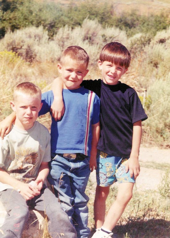 2001 Burnett family reunion in Malad, ID